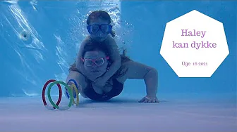 HAVFRUESVØMNING OG HALEY LÆRER AT DYKKE