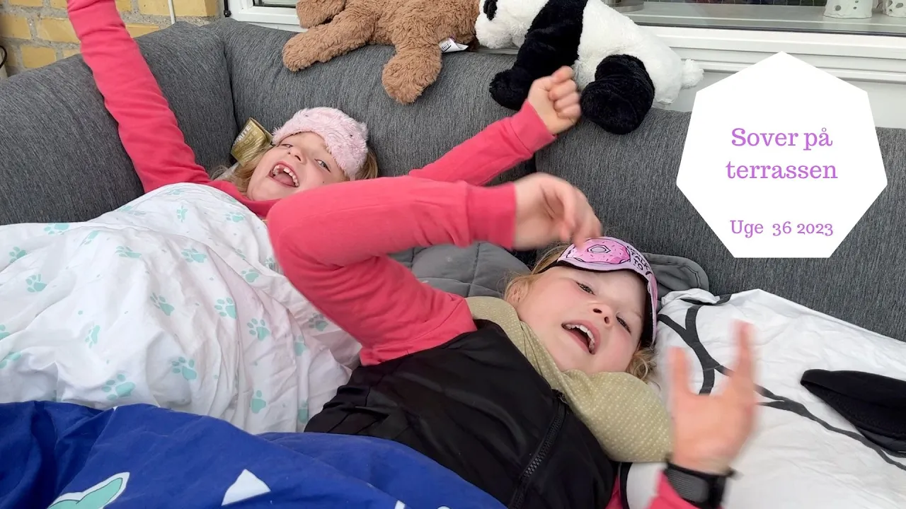 OVERRASKER PIGERNE MED OVERNATNING PÅ TERRASSEN