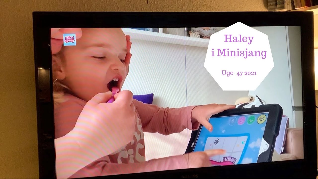 HALEY FINDER SIG SELV I REKLAMEN FRA MINISJANG