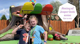 Vi er med til den STORE Åbning af Jesper Geds Scene i JESPERHUS