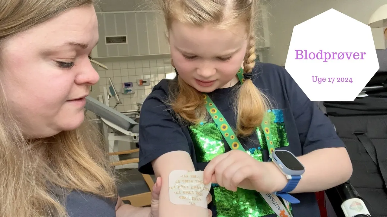 AFSLAPPENDE MEDICIN FØR BLODPRØVER OG EKG - VR BRILLER IMENS BLODPRØVER BLIVER TAGET