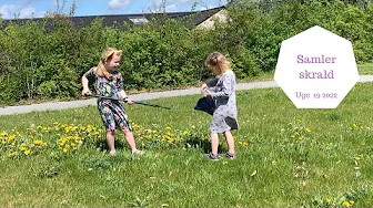 VI SAMLER SKRALD PÅ VORES GÅTUR