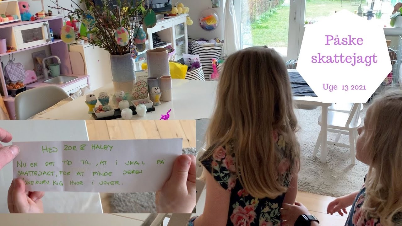 SKATTEJAGT EFTER PÅSKEHARENS PÅSKEKURV