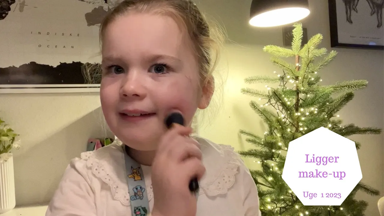 8 ÅRIGE MED SÆRLIGE BEHOV LIGGER MAKE-UP