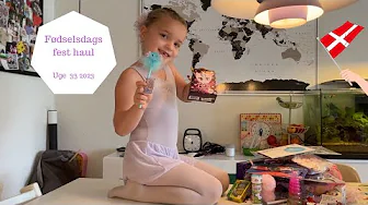 BØRNEFØDSELSDAGS HAUL 7 ÅR