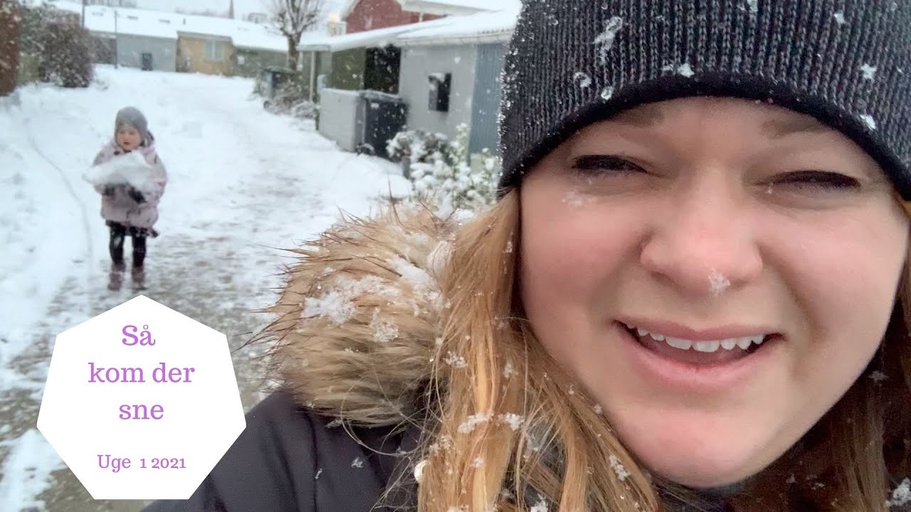 SNE - ÅRETS FØRSTE SNE ER ENDELIG KOMMET