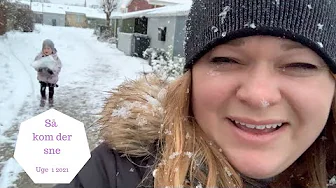 SNE - ÅRETS FØRSTE SNE ER ENDELIG KOMMET