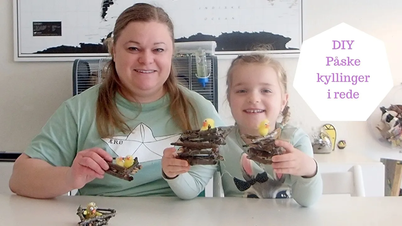 DIY PÅSKE KYLLINGRER I REDE