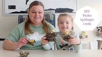 DIY PÅSKE KYLLINGRER I REDE