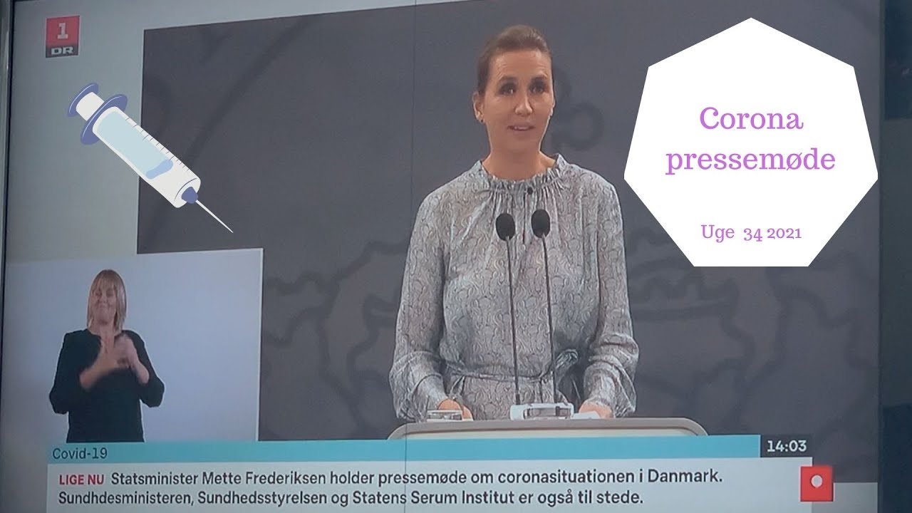 PRESSEMØDE OM UDVIKLINGEN I CORONA MED METTE FREDERIKSEN