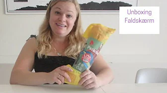 Unboxing Faldskærm DANSK