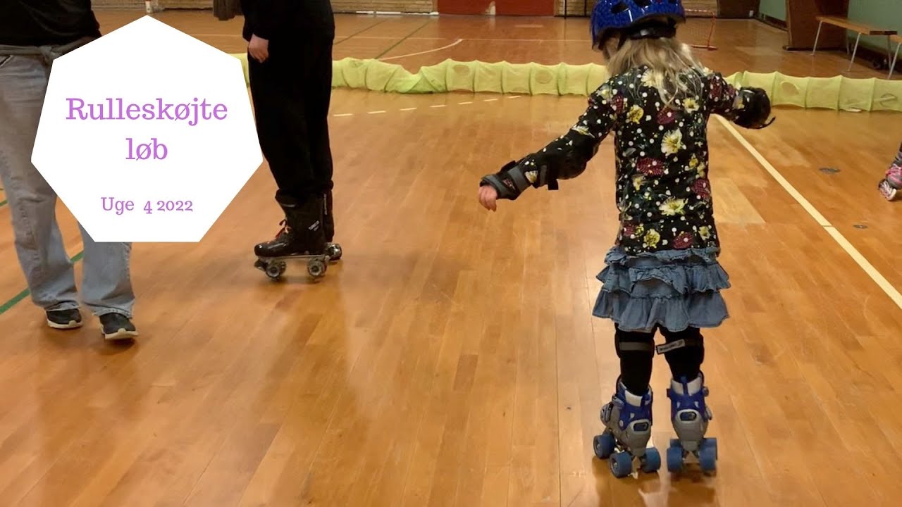 PIGERNE STÅR PÅ RULLESKØJTER FOR FØRSTE GANG