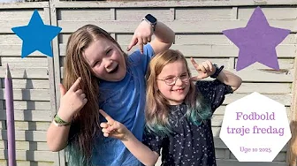 Pigerne får Farvet håret LILLA og BLÅT