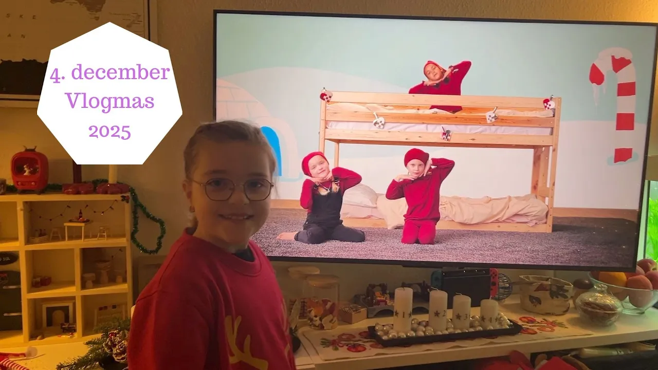 4. december - Haley ser sig selv på Minisjang