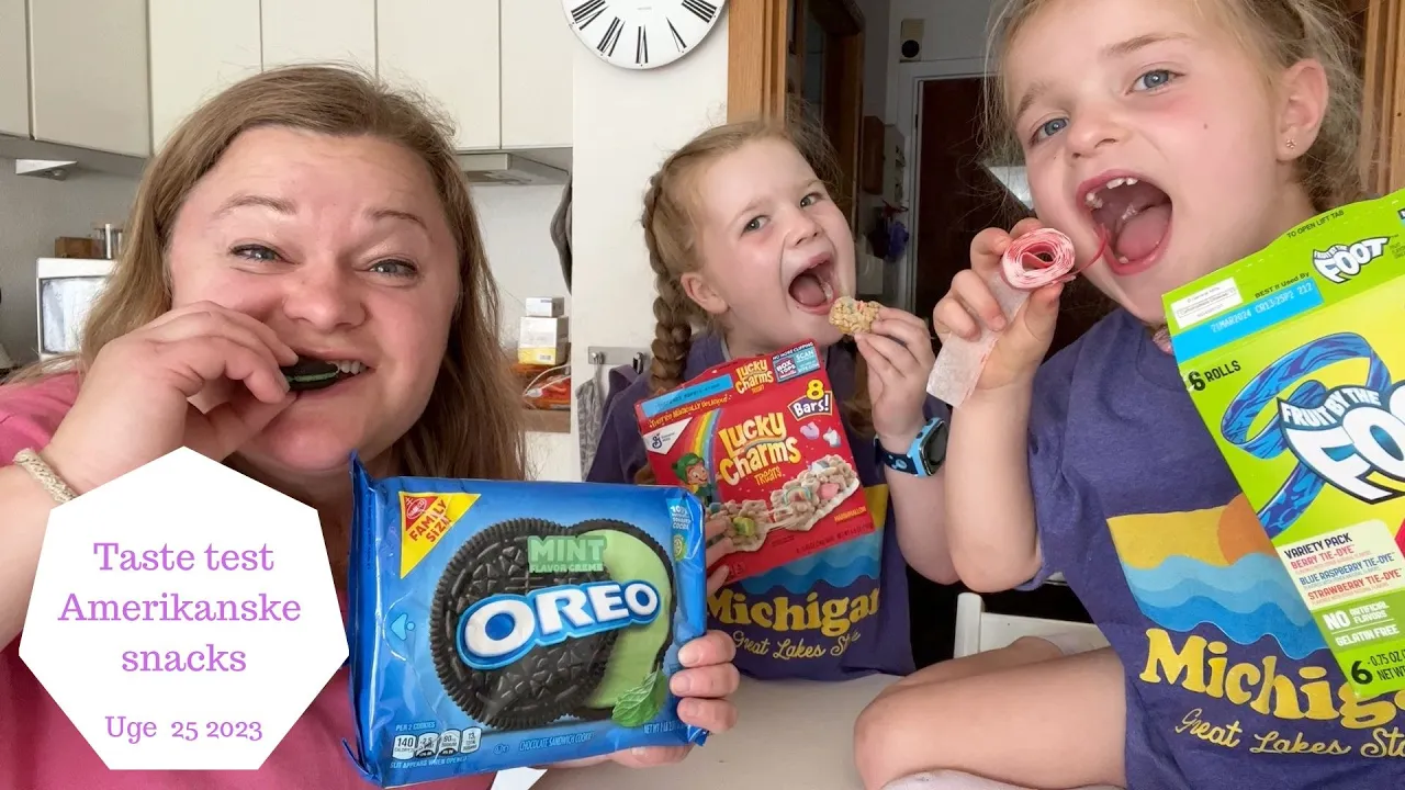 TASTE TEST - AMERIKANSKE SNACKS