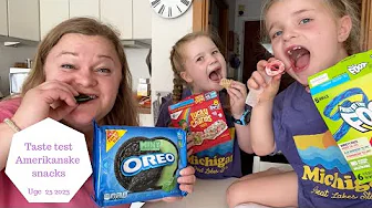 TASTE TEST - AMERIKANSKE SNACKS