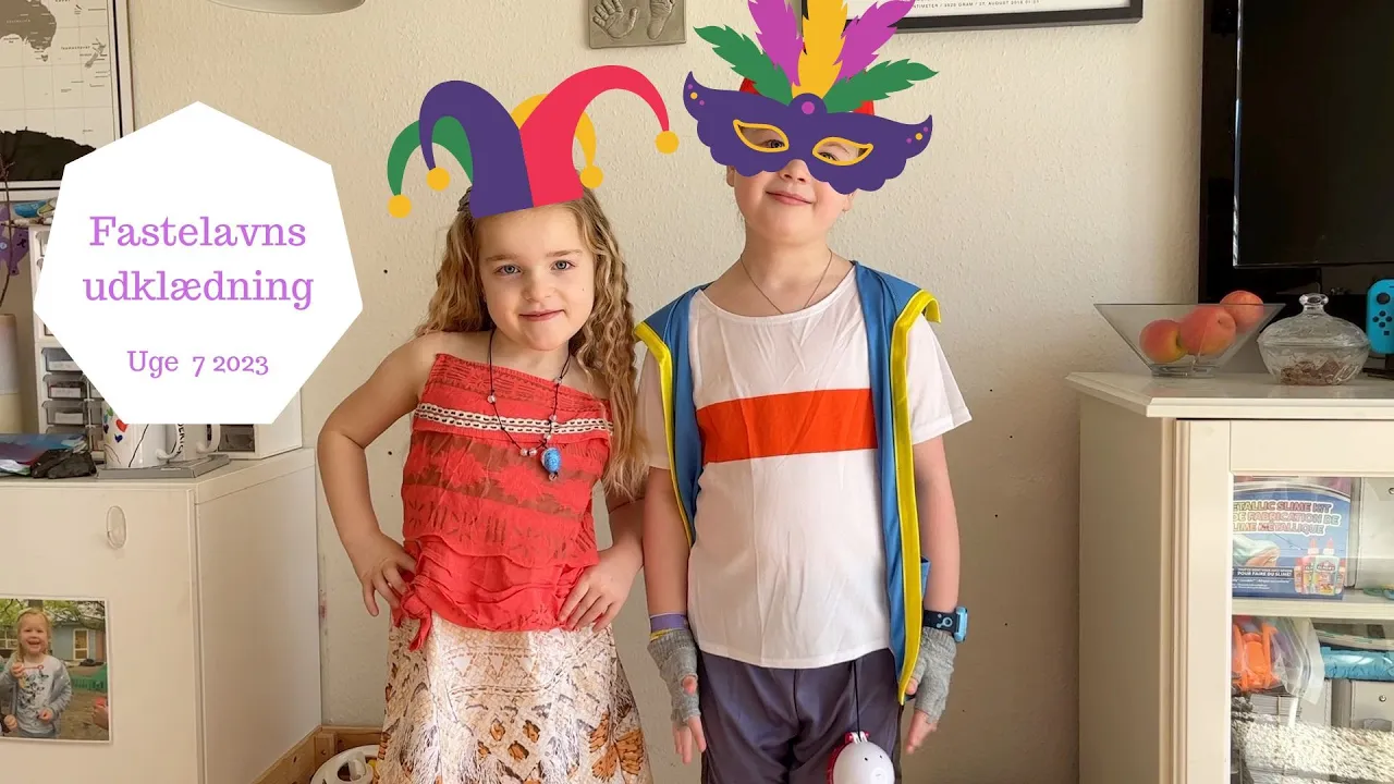 VI VISER VORES FASTELAVNS UDKLÆDNINGER