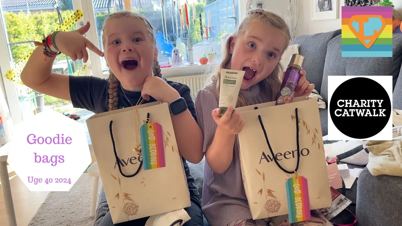 Åbner Goodiebags fra CHARITY CATWALK