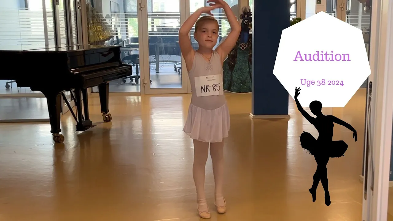 Haley er til AUDITION på Det Kongelige Teater