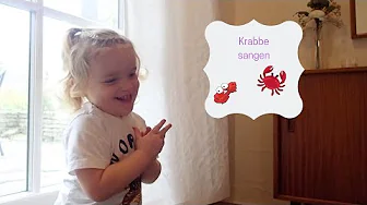 KRABBESANGEN SYNGET AF EN 3 ÅRIG PIGE