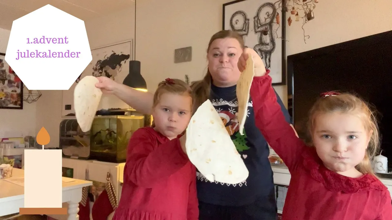 1. ADVENT JULEKALENDER  - TORTILLA SLAP CHALLENGE - IKKE GRINE