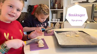 Hygge Eftermiddag - Vi laver de første JULESMÅKAGER