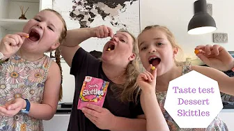TASTE TEST DESSERT SKITTLES
