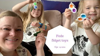 NYE FIDGET TOYS TIL OS ALLE TRE