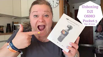 Unboxing DJI OSMO Pocket 3