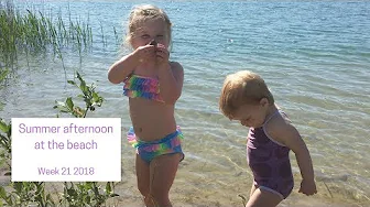 Summer afternoon at the beach