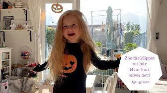 ZOE FÅR KLIPPET RIGTIG MEGET AF SIT HÅR  - FØRSTE RIGTIGE FRISØRTID  - HVOR KORT BLIVER DET