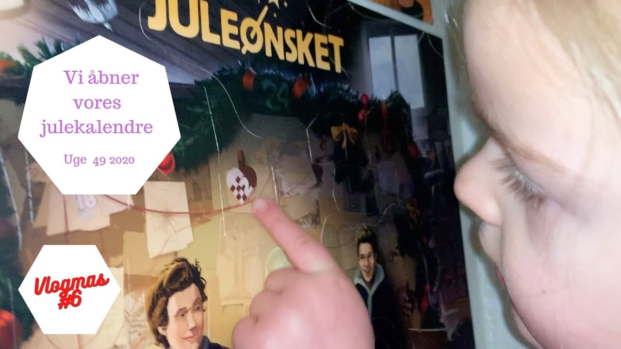 VI ÅBNER VORES JULEKALENDRE