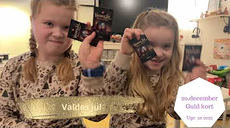 20. DECEMBER FÅR VI GULD KORTET FRA VALDES JUL?