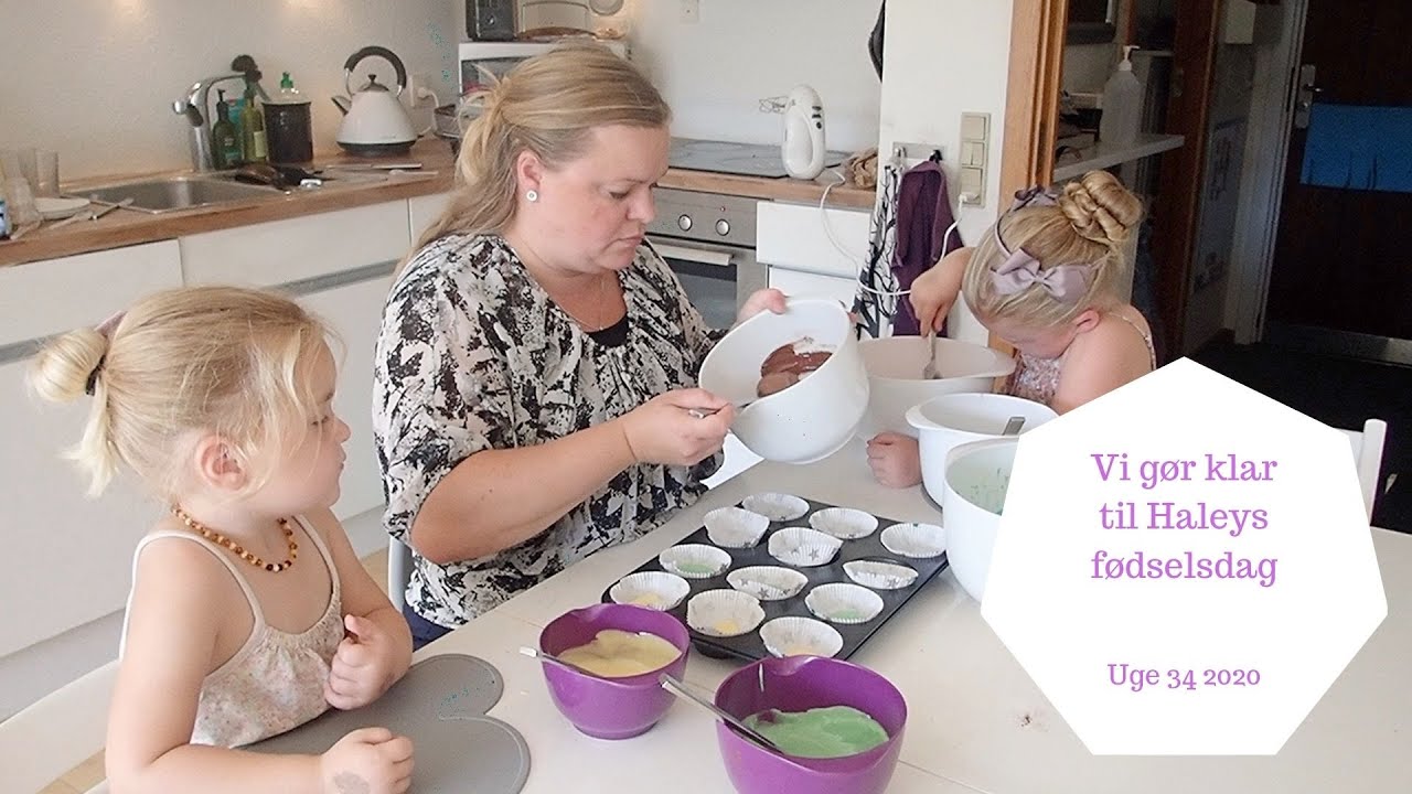 VI GØR KLAR TIL HALEYS FØDSELSDAG