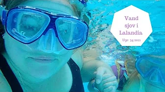 VI HYGGER I AQUADOME - VI PRØVER VANDRUTSJEBANEN