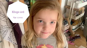 KLOGE ORD TIL SIG SELV TIL FØRSTE SFO DAG