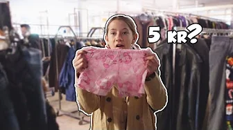 På indkøb i Genbrugs butikken