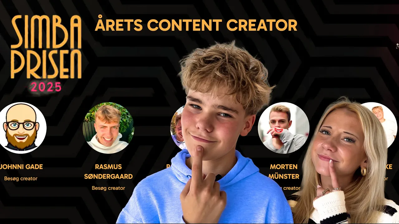 Vores stemmer til Simba Prisen!