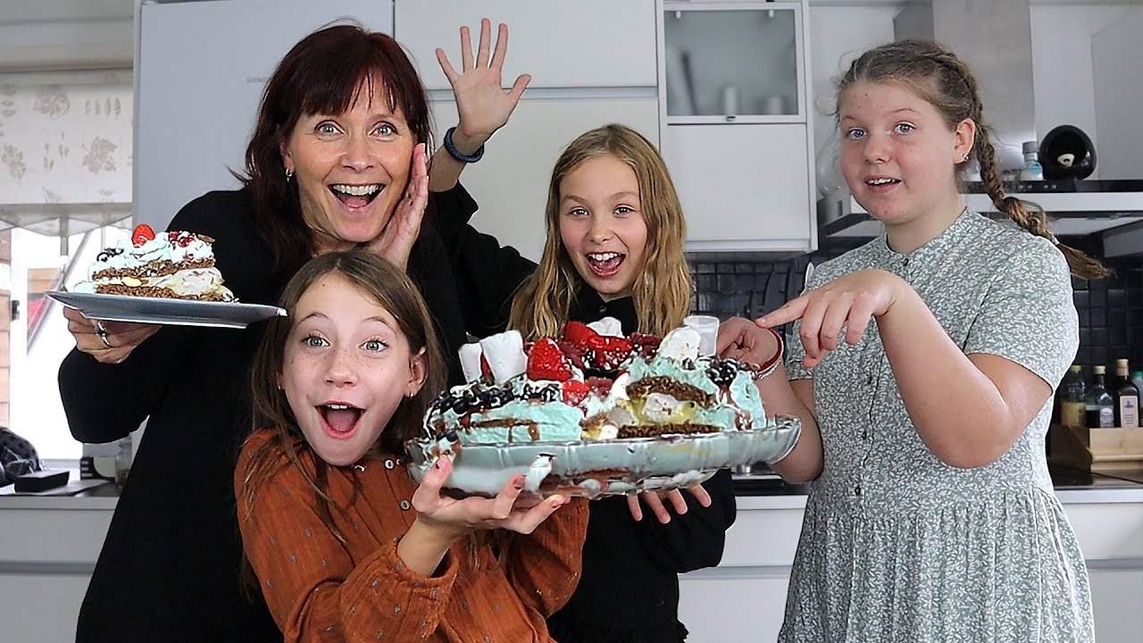 Overrasker mor med lagkage!