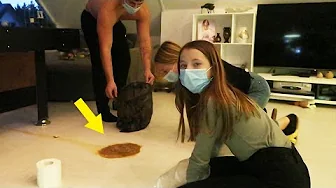 Mini har brækket sig over alt!