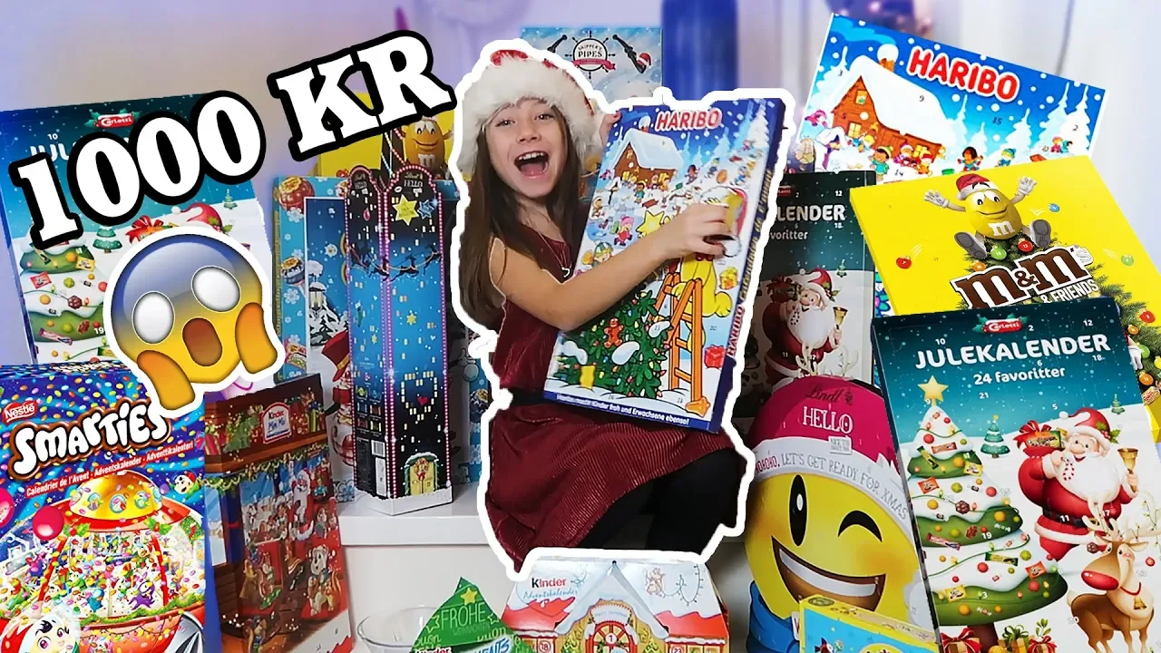 ÅBNER ALLE MINE JULEKALENDERE