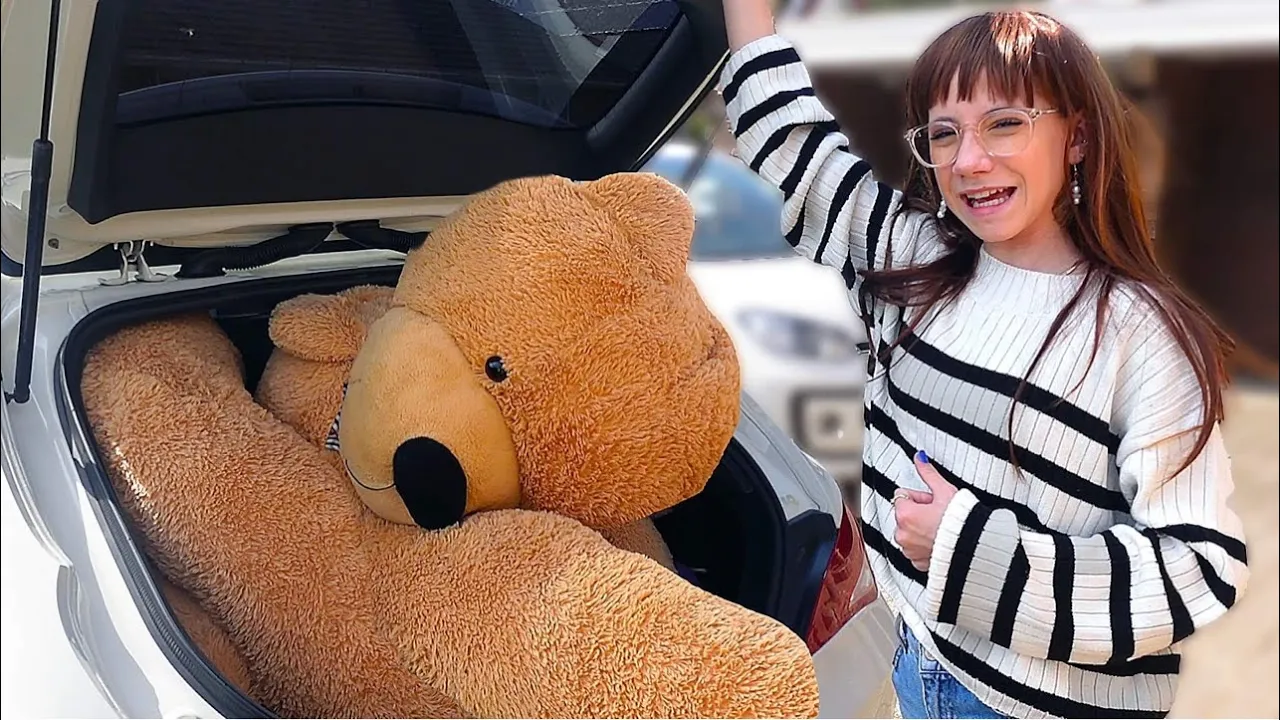 Gemmer mig i storcenter med kæmpe Bamse!