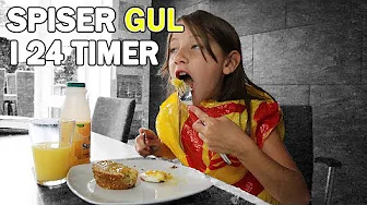 SPISER KUN GULT MAD I EN HELT DAG