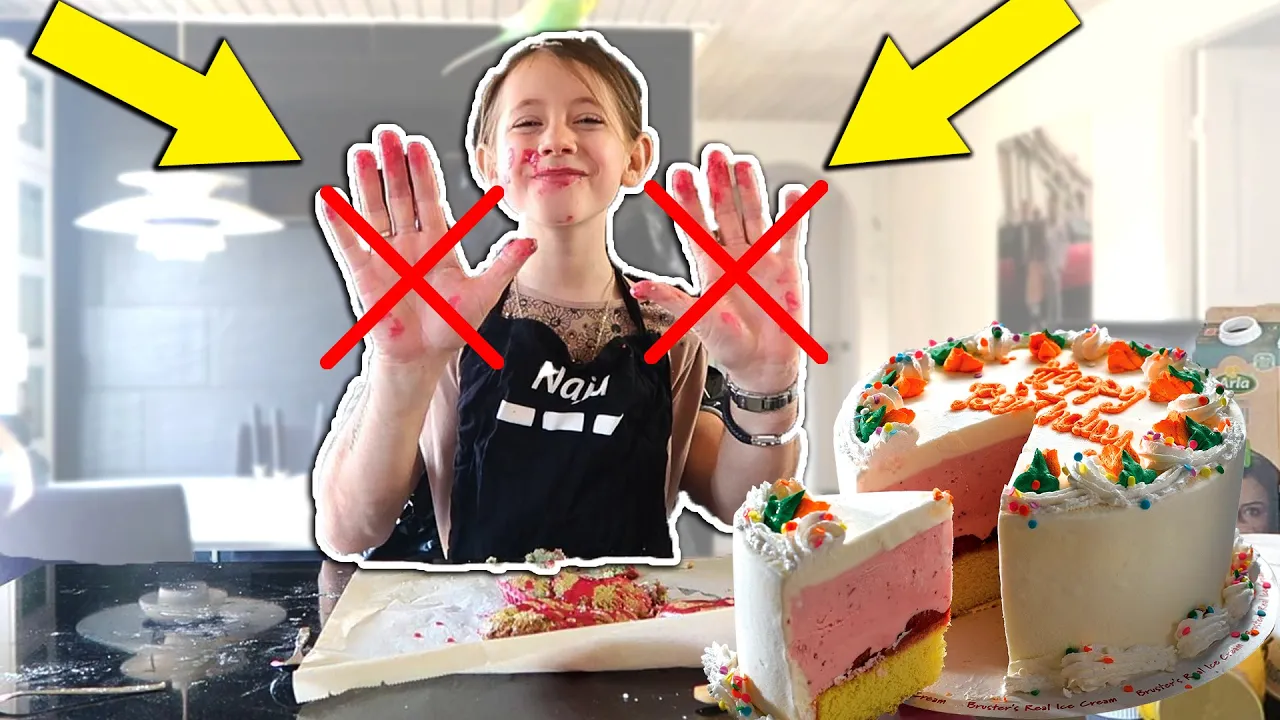 BAGER EN KAGE UDEN HÆNDER *CHALLENGE*