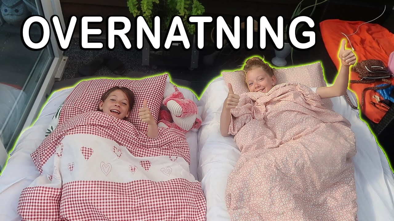 OVERNATTER I UDESTUEN MED FRIGGE