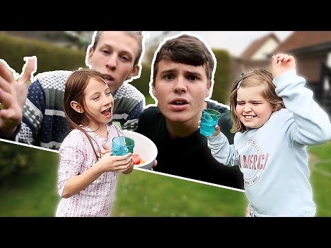 Synger ''Ikke Mere Mælk'' med mælk i munden