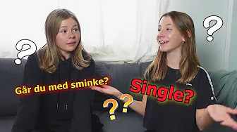 Single? og hvordan går det med skolen?
