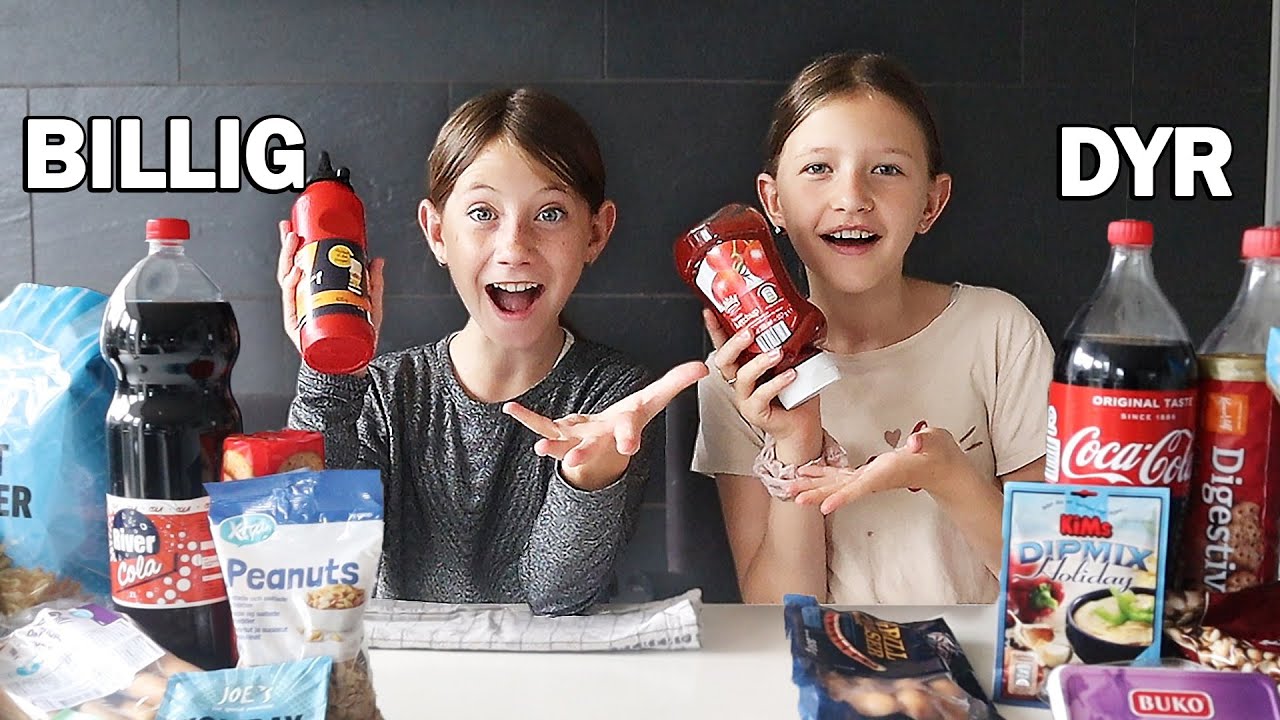 KAN VI SMAGE FORSKEL? (BILLIG VS DYRT)