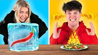 Varm vs Kold STÆRK MAD! (Hvad er Værst?)