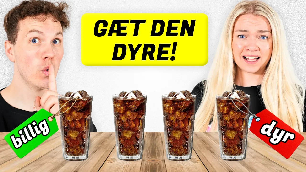 Kan Vi Smage Forskel på BILLIG vs DYR Sodavand?